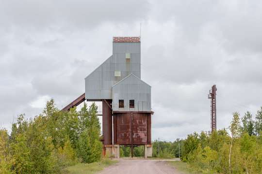 Abandoned Copper Mine Ruins