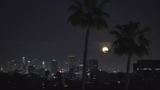 Beverly Hills Seen At Night