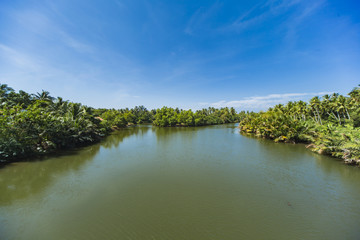 Lagoon at Negombo, Sri Lanka