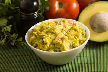 Traditional Mexican Guacamole