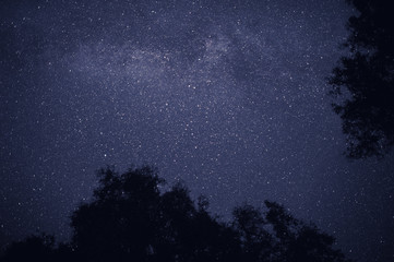 Star night sky