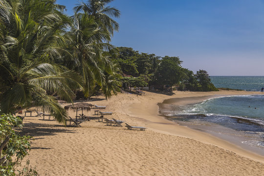 Beach at Matara, Sri Lanka