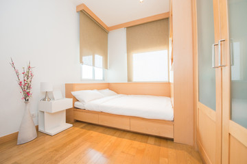 Naklejka na ściany i meble Interior design modern Bedroom