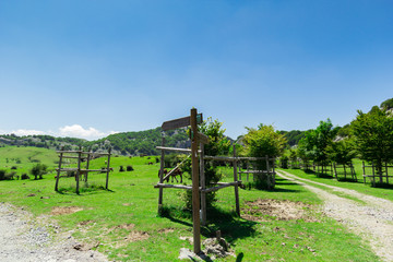 Mount Gorbea on a sunny day, Spain