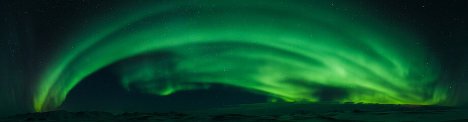 Icelandic aurora borealis