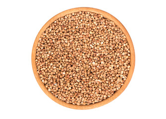 Buckwheat in a bowl