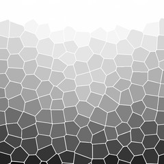 Background pattern of uneven polygons, infinity, futuristic grid. Vector illustration with hexagons.