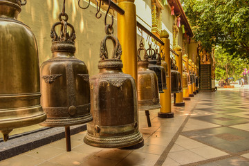 Buddha statue Bell Relics serpent king Monastery