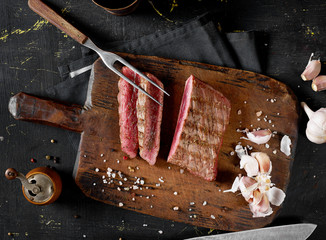 Grilled beef meat