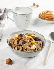 Muesli breakfast