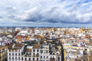 Seville city view