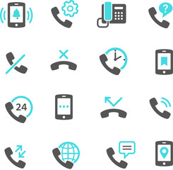 Phone Icon set