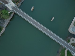 Bridge over the Brazos River in Waco Texas