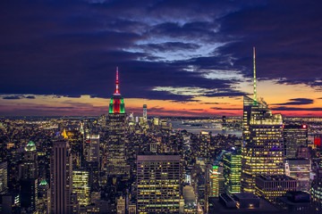 New York al atardecer