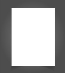 Poster blank bi fold brochure mockup cover template