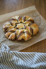 nutella star bread