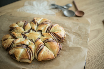 nutella star bread