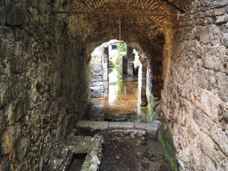 ギリシャ・ローマ劇場　カターニア　シチリア　イタリア