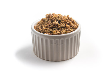 Traditional Granola in a bowl