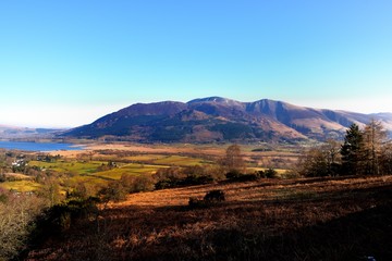 Skiddaw fells above Bassenthwaite