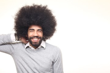 Afro man
