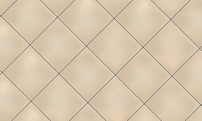 Beige vertical square ceramic tiles. Vector illustration.