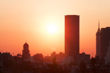 Mexico City Sunset