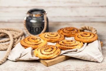Traditional cinnamon rolls