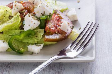 fresh vegetable salad