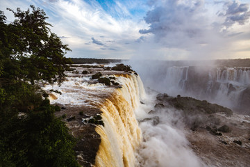 worldwide known Iguassu falls