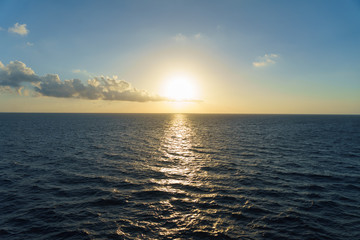 Sunset at Sea