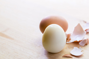 Preserved Egg, grilled eggs.
