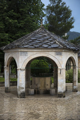 Ablution fountain in Koski Mehmed Pasha mosque, Mostar, Bosnia and Herzegovina