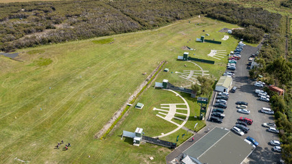 Shotgun Club Practice Grounds Aerial View Patterns 