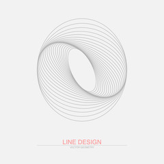 Abstract geometric shape.