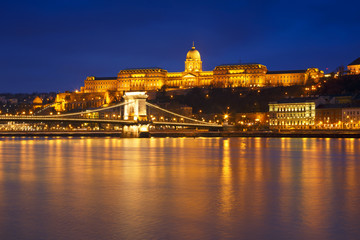 Hungarian landmarks, Budapest at night