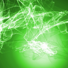 Crazy futuristic square flame wave background with nice curved shapes