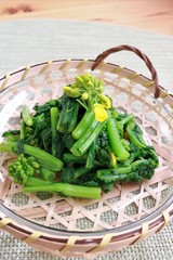 菜の花のからし和え