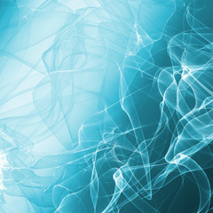 Crazy futuristic square flame wave background with nice curved shapes