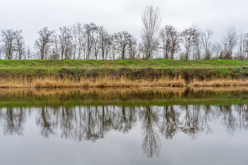 A canal of the Danube-Tisa-Danube