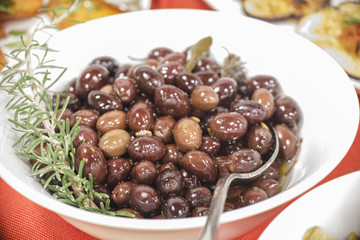 italian, table, food, dinner, lunch, italy, red, tomato, restaurant