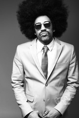 Afro man