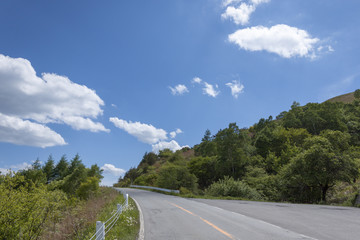 快晴のビーナスライン