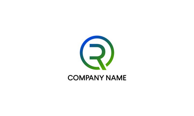 Fototapeta premium Letter R logo design