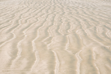 Fototapeta na wymiar beach background, san pattern - sand texture on white sand beach