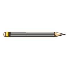 Pencil icon, cartoon style