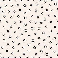 Seamless abstract geometric pattern in retro memphis style. Scatteres shapes vector background.