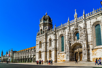 Fototapeta premium Lisboa, Lisbon Jerónimos Monastery