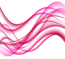 pink wave background