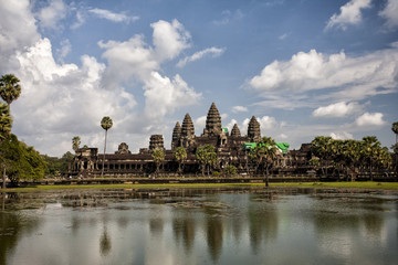 Angkor Wat - the famous temple in Siem Reap in Cambodia